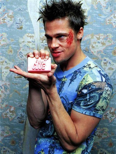 brad pitt fight club looking for a soap